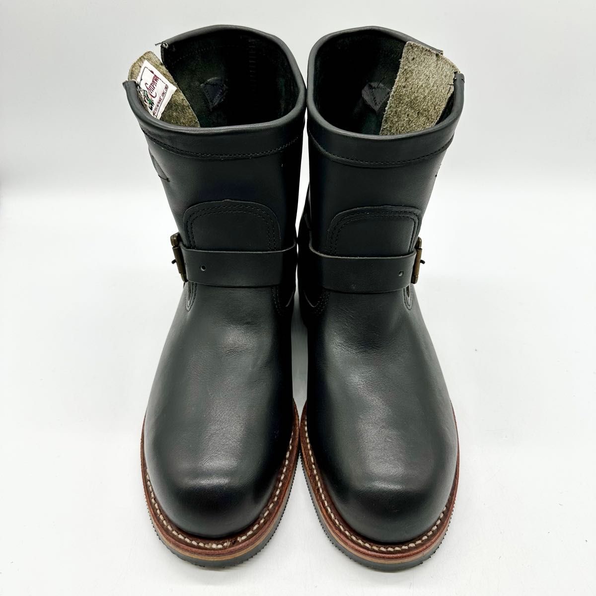 チペワ Chippewa エンジニアブーツ 7 1/2E 良品 25 5cm ブラック チペワ Chippewa エンジニアブーツ 7 1/2E 良品 25 5cm ブラック