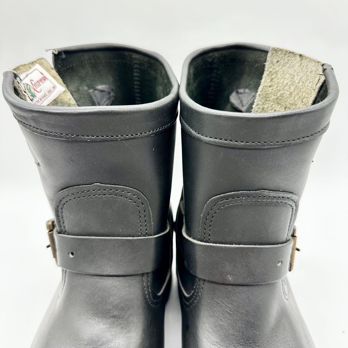 チペワ Chippewa エンジニアブーツ 7 1/2E 良品 25 5cm ブラック チペワ Chippewa エンジニアブーツ 7 1/2E 良品 25 5cm ブラック