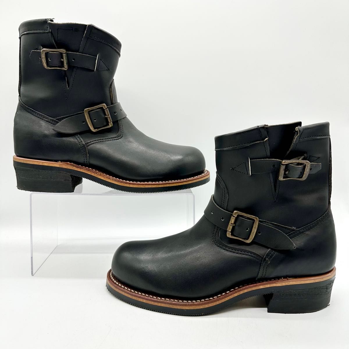 チペワ Chippewa エンジニアブーツ 7 1/2E 良品 25 5cm ブラック チペワ Chippewa エンジニアブーツ 7 1/2E 良品 25 5cm ブラック