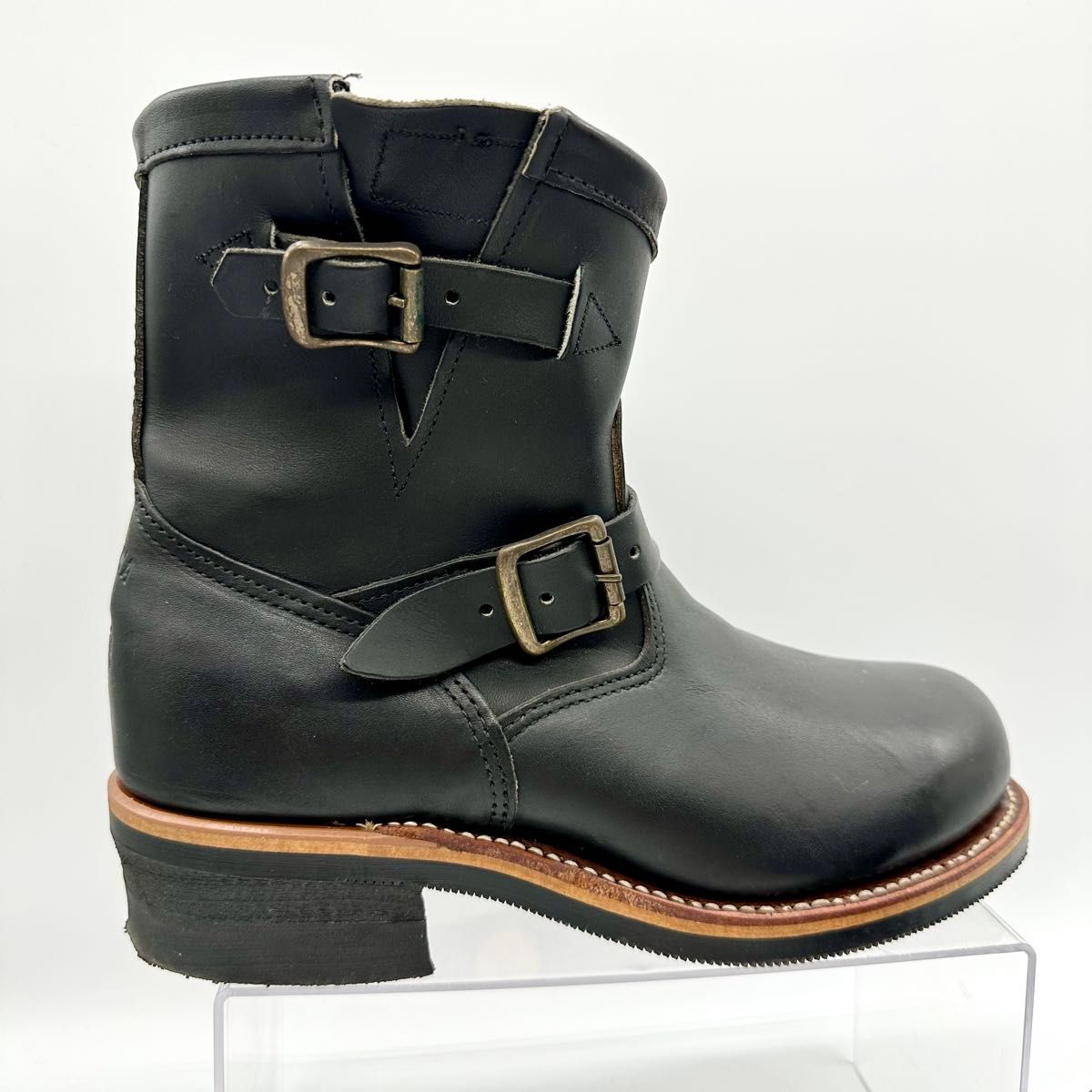 チペワ Chippewa エンジニアブーツ 7 1/2E 良品 25 5cm ブラック チペワ Chippewa エンジニアブーツ 7 1/2E 良品 25 5cm ブラック