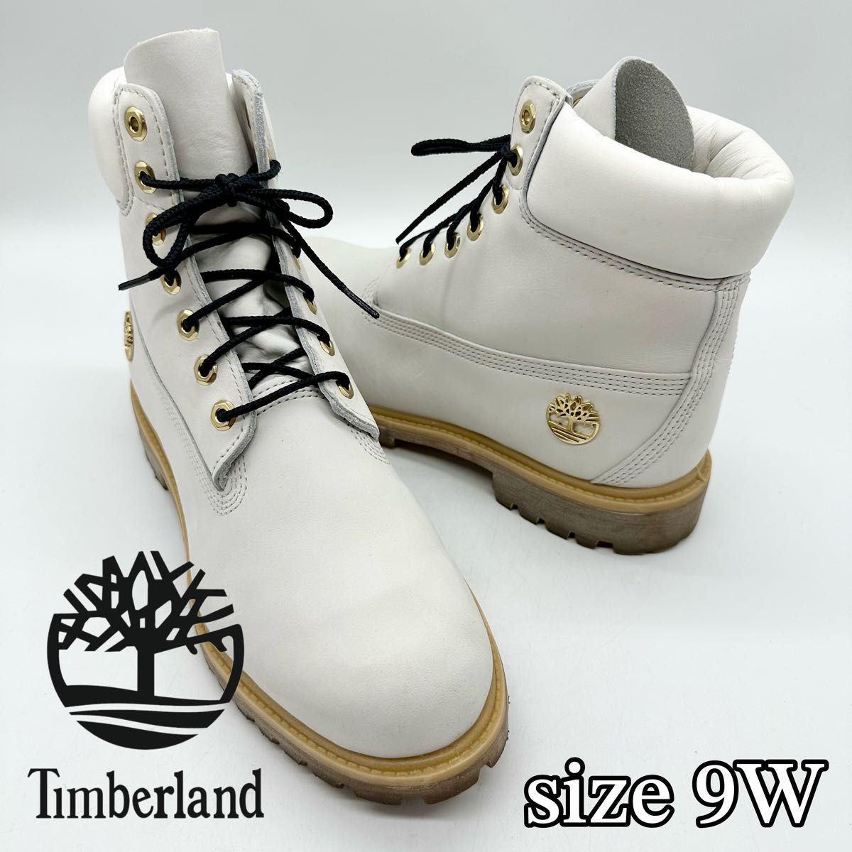 Timberland ティンバーランド 7ホール ホワイトプレミアムブーツ Timberland ティンバーランド 7ホール ホワイトプレミアムブーツ