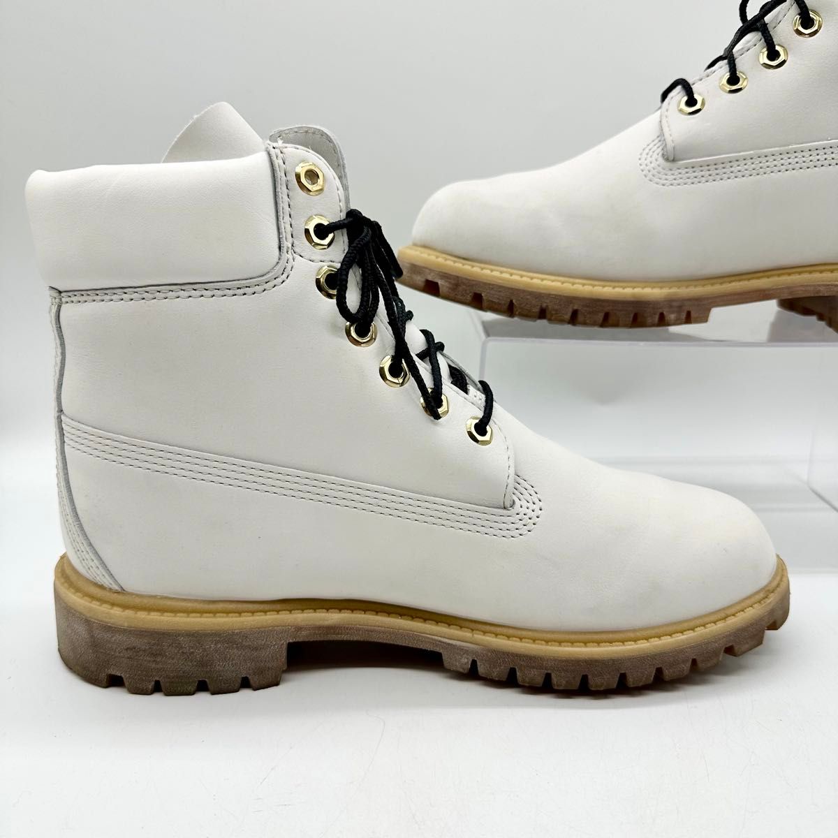 Timberland ティンバーランド 7ホール ホワイトプレミアムブーツ Timberland ティンバーランド 7ホール ホワイトプレミアムブーツ