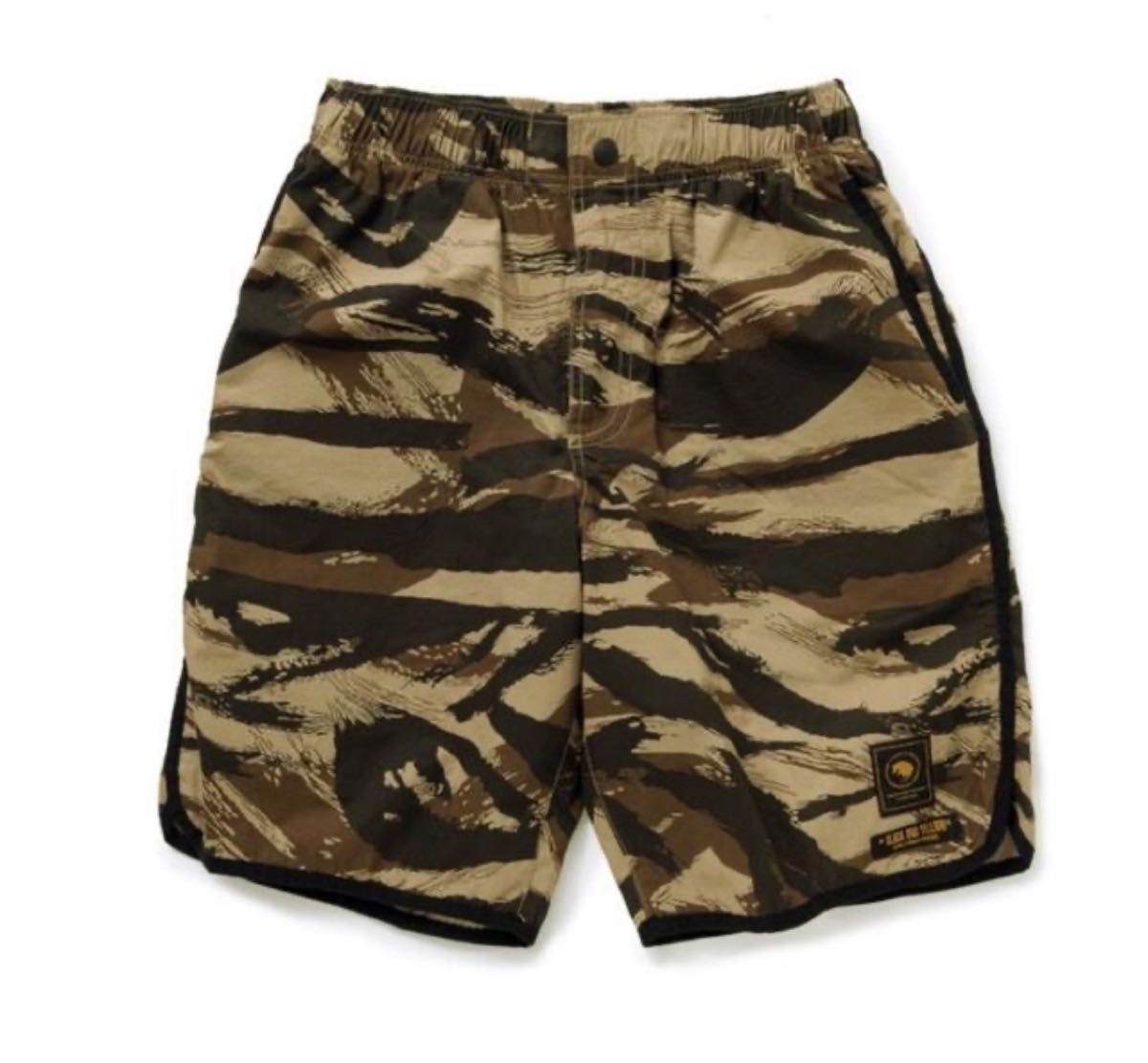RATS - LEAF COTTON SHORTS - BLACK / ショートパンツ / 24 RATS - LEAF COTTON SHORTS - BLACK / ショートパンツ / 24
