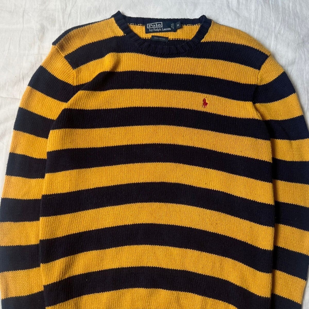 Ralph Lauren ラルフローレン ラガー ニット ボーダー カラー Ralph Lauren ラルフローレン ラガー ニット ボーダー カラー