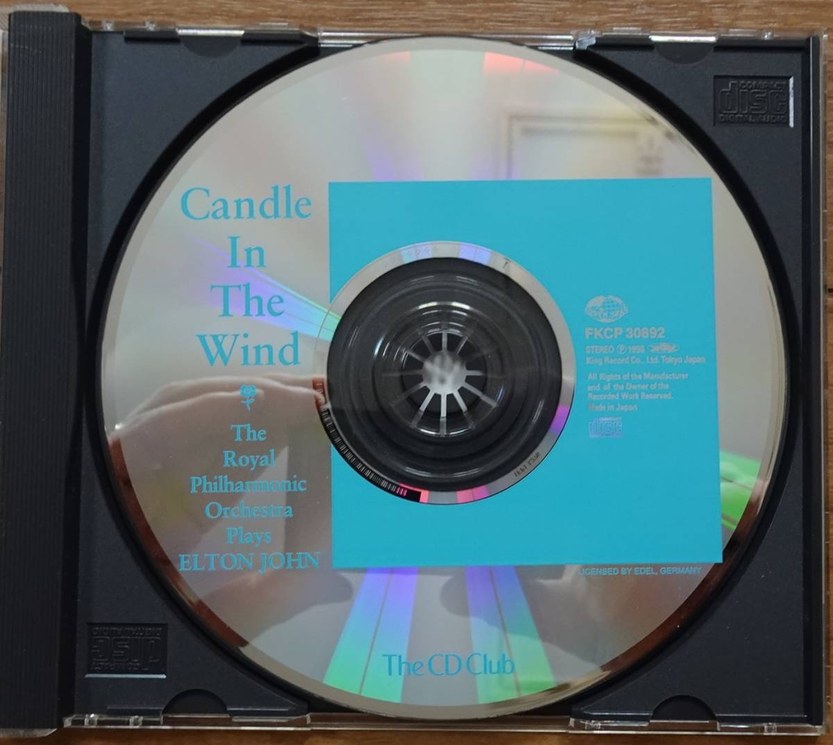 USED CD★Candle In The Wind/ロイヤル・フィルズ・プレイズ・エルトン・ジョン★THE ROYAL PHILHARMONIC ORCHESTRA PLAYS ELTON JOHN 10曲_画像5