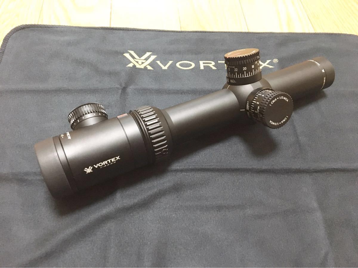 実物 Vortex Viper PST 1-4x24 TMCQ ショート スコープ ライフル 狩猟 猟銃 ショート スコープ ミリタリー trijicon eotech Strike Eagle