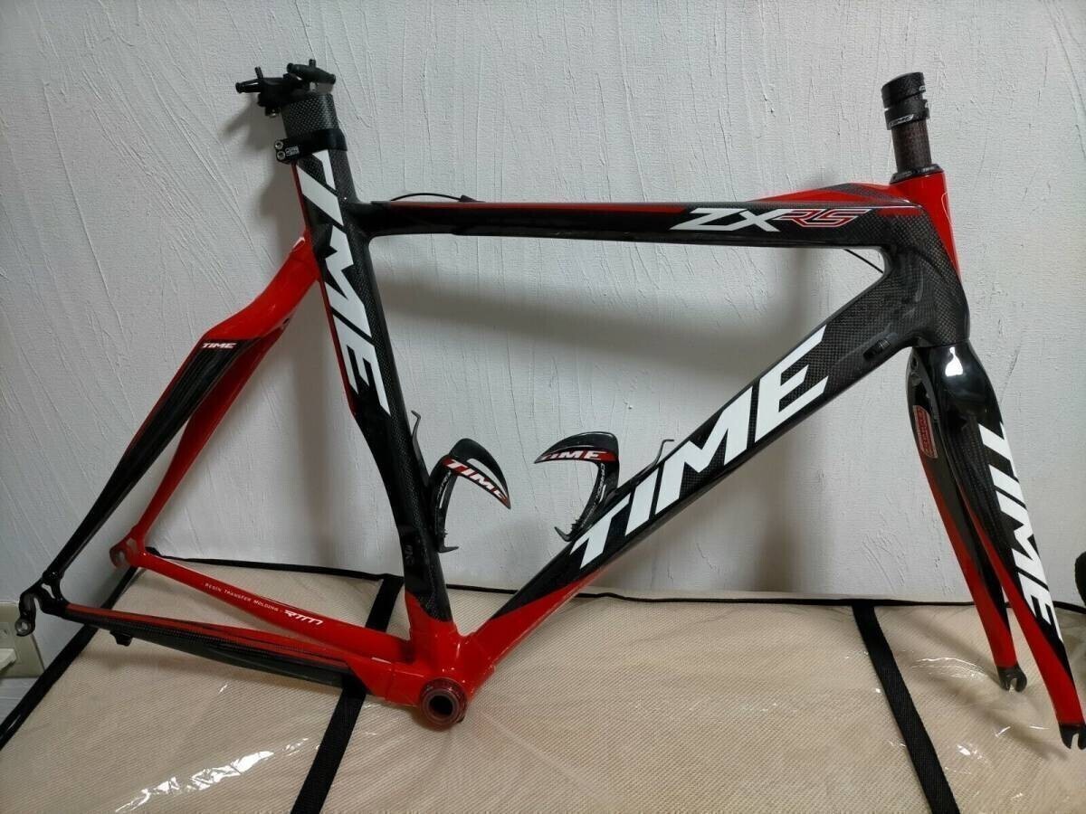 Time ZXRS 2015モデル リムブレーキ Sサイズ カーボン フレームセット 機械式 FR230930X