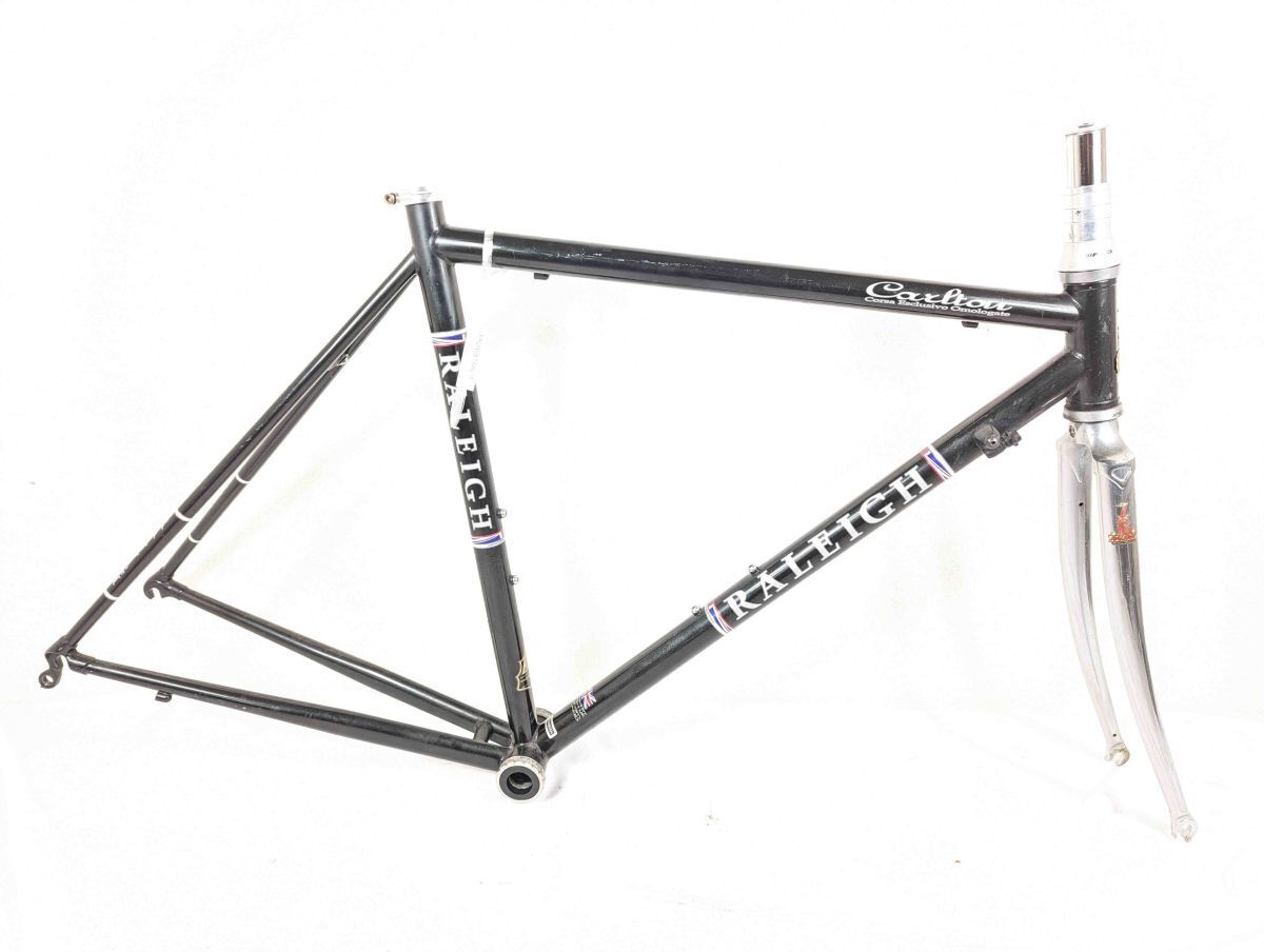 Raleigh Calrton リムブレーキ クロモリ 500mmサイズ ロードバイク フレームセット FR240517A