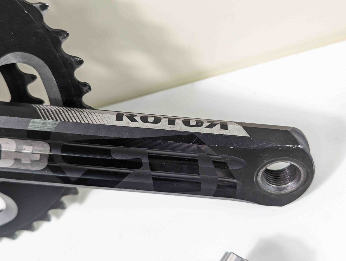8050円 170㎜ 46 34t Rotor 3D+ クランク 30㎜軸 FC240527AG 8050円 170㎜ 46 34t Rotor 3D+ クランク 30㎜軸 FC240527AG