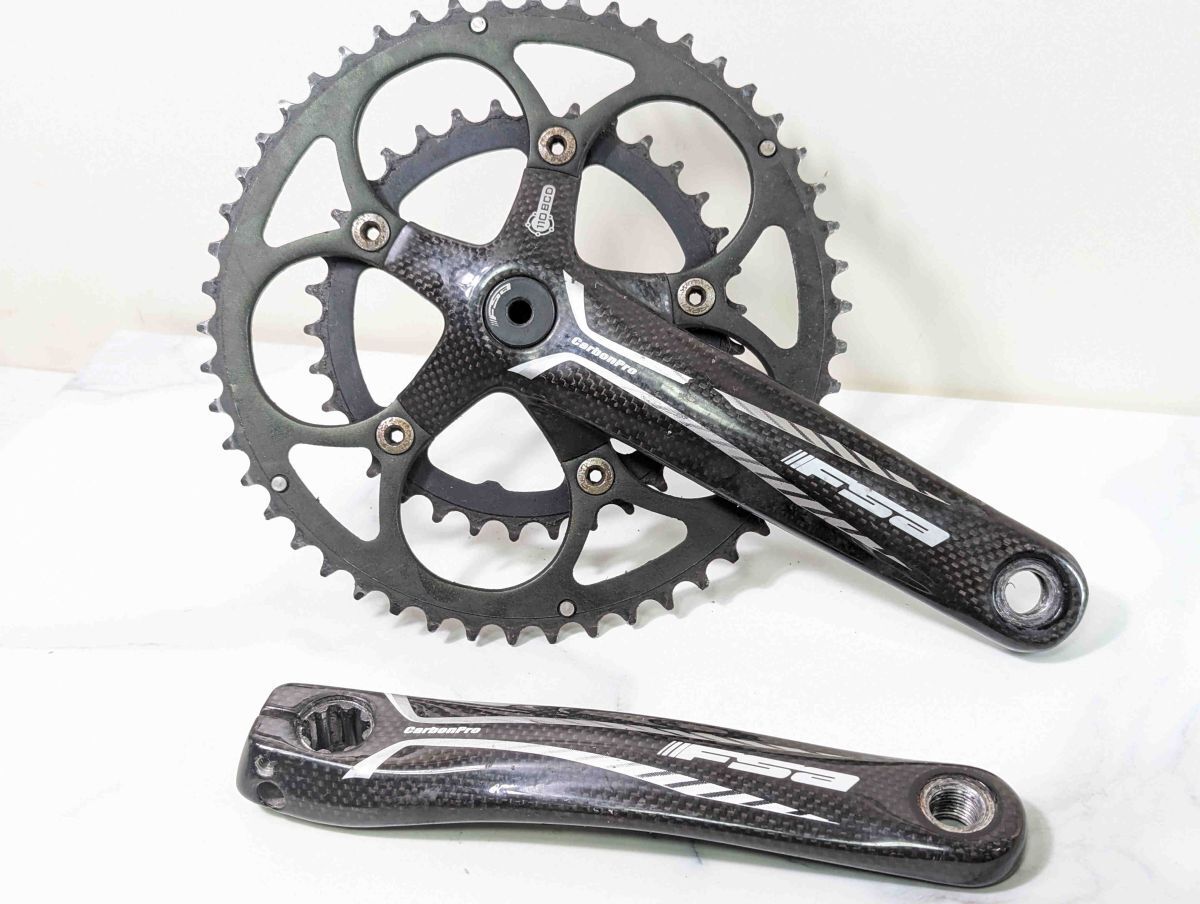 ル 年末のプロモーション 50 172.5mm 110bcd pro Carbon FSA 34t FC240527U クランク クランク