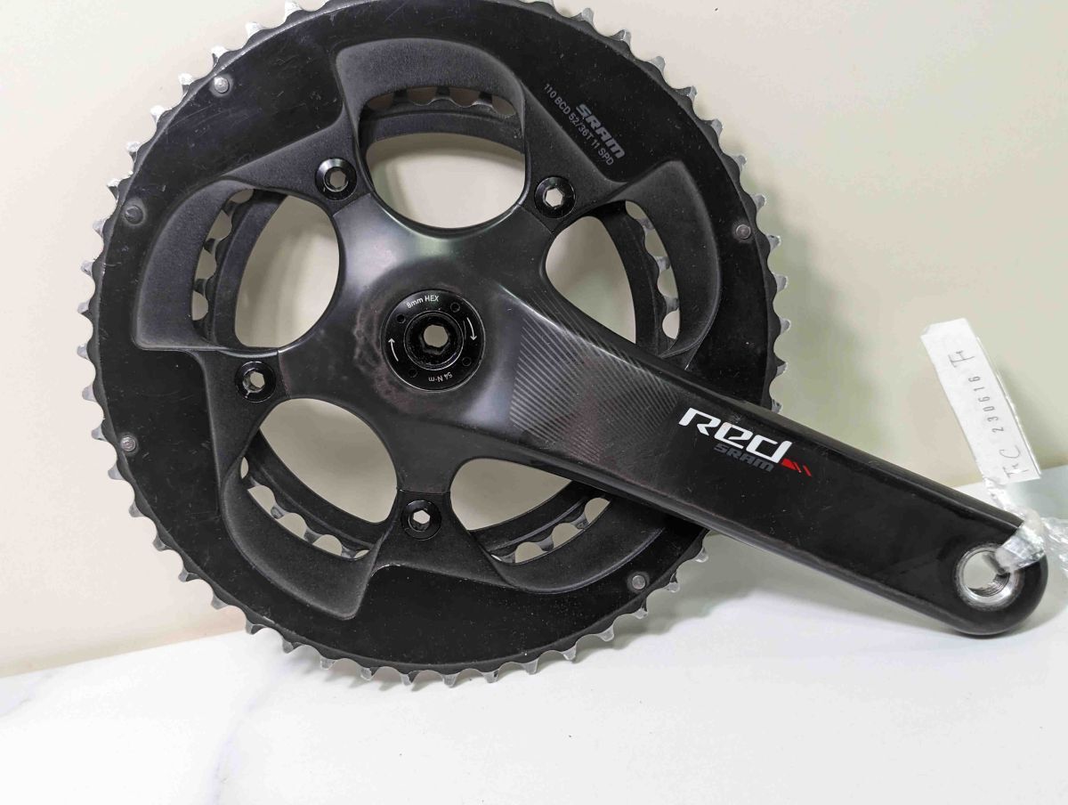 【当店一番人気】 11s red Sram 36t 52 bb30 FC240527O クランク 右のみ 172.5mm クランク