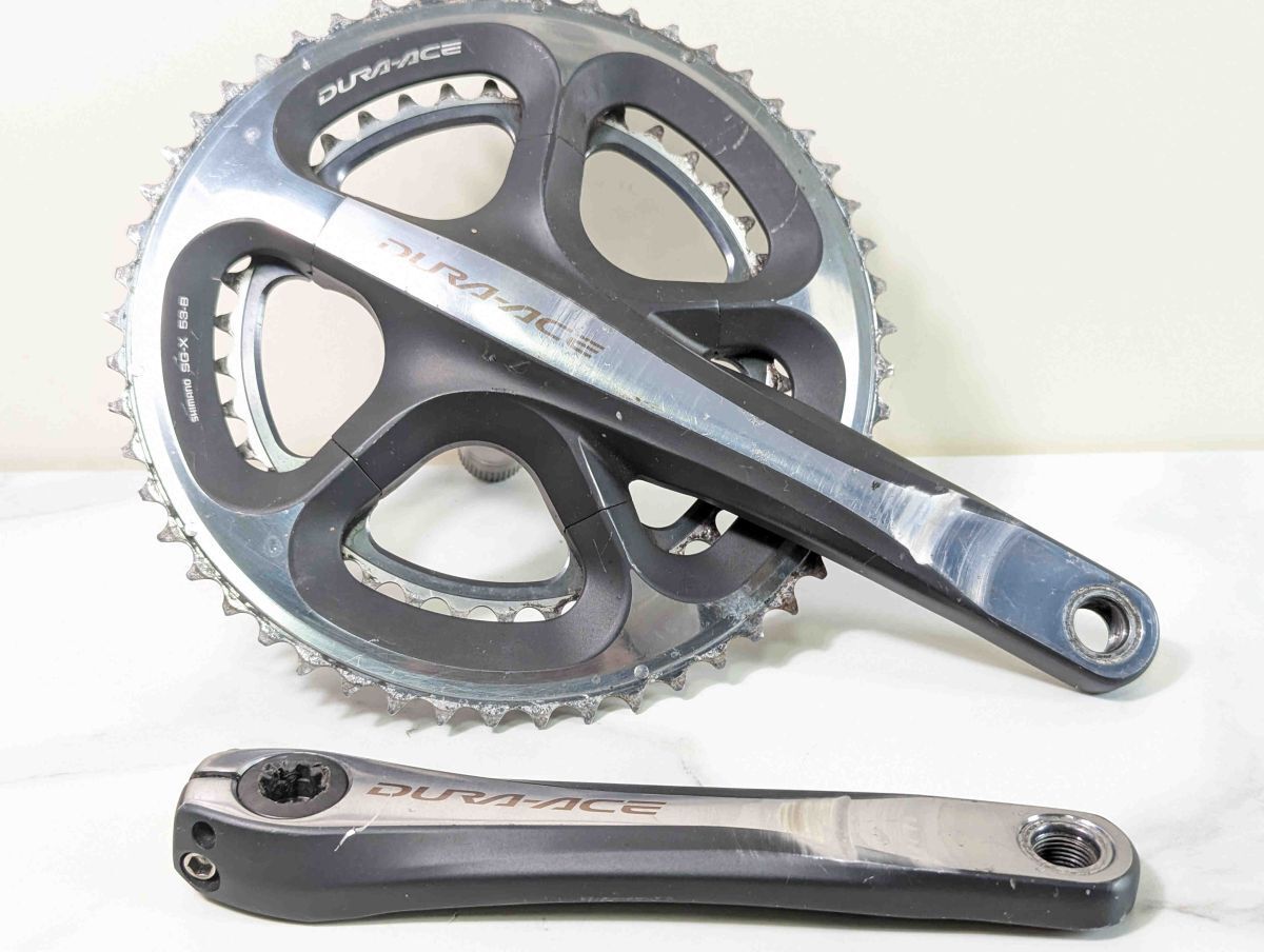 日本に 172.5mm 53 39t FC 7900 Shimano Dura ace チェーンリング FC240527M クランク