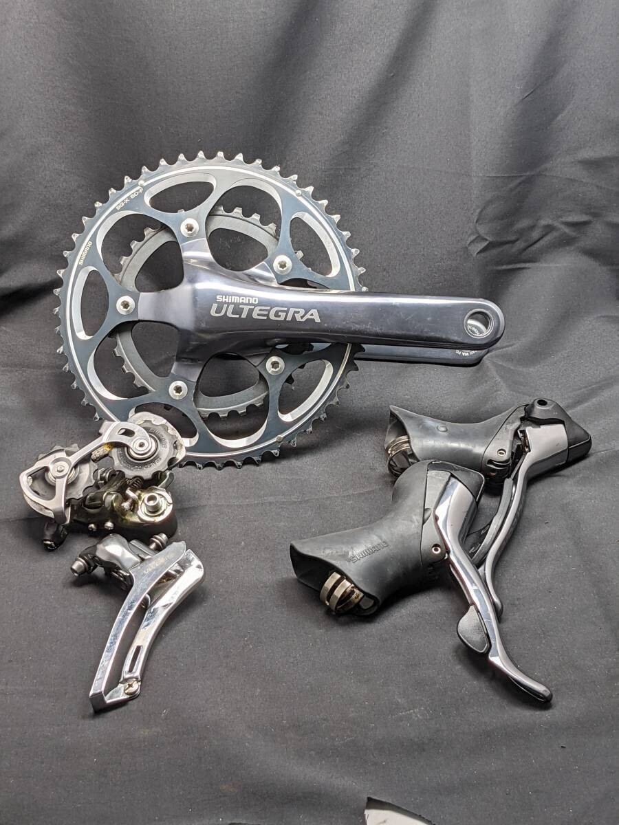 Shimano Ultegra シマノ アルテグラ クランク STIレバー リアディレーラー フロントディレーラー セット 2x10s GRA230824D