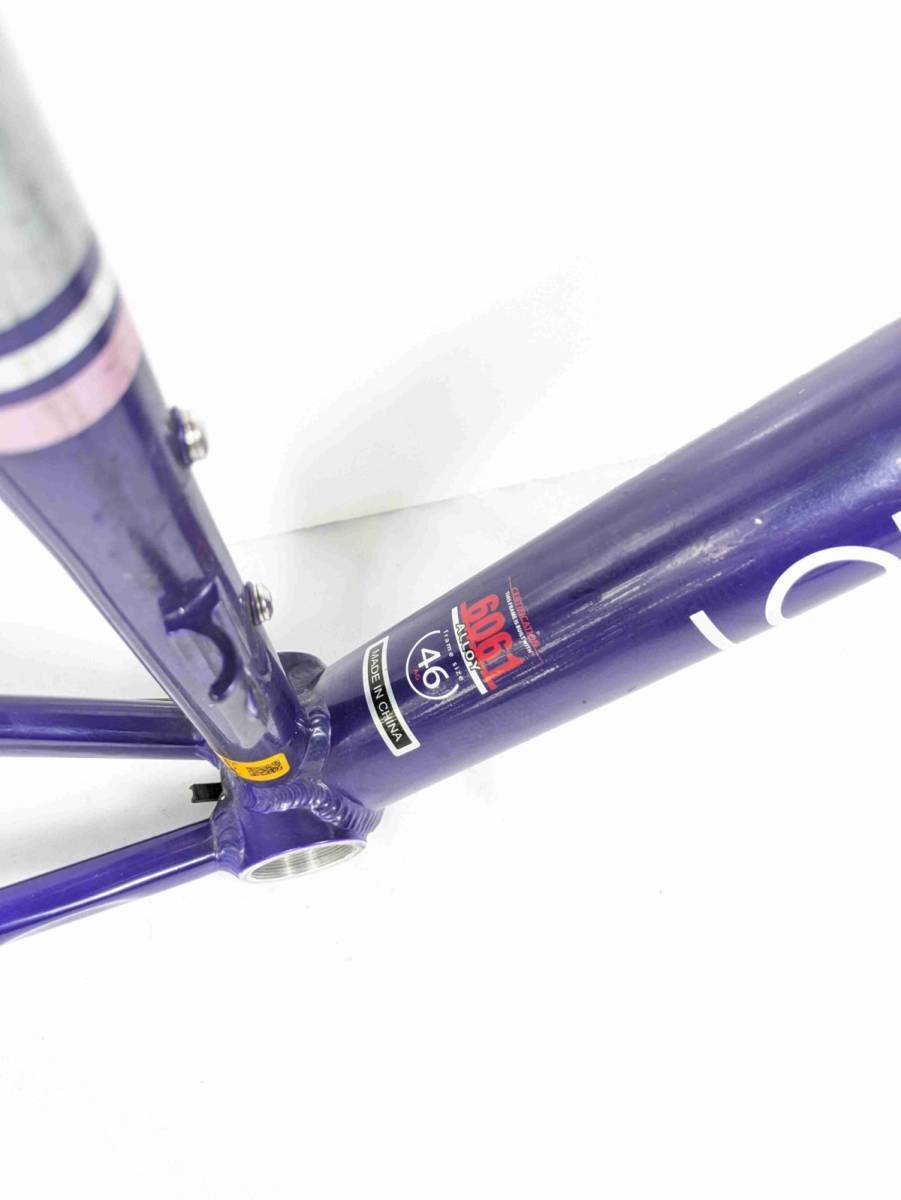 お歳暮 人気 3195円 ルイガノ WR 46cm アルミ リムブレーキ用 機械式 ロードバイク