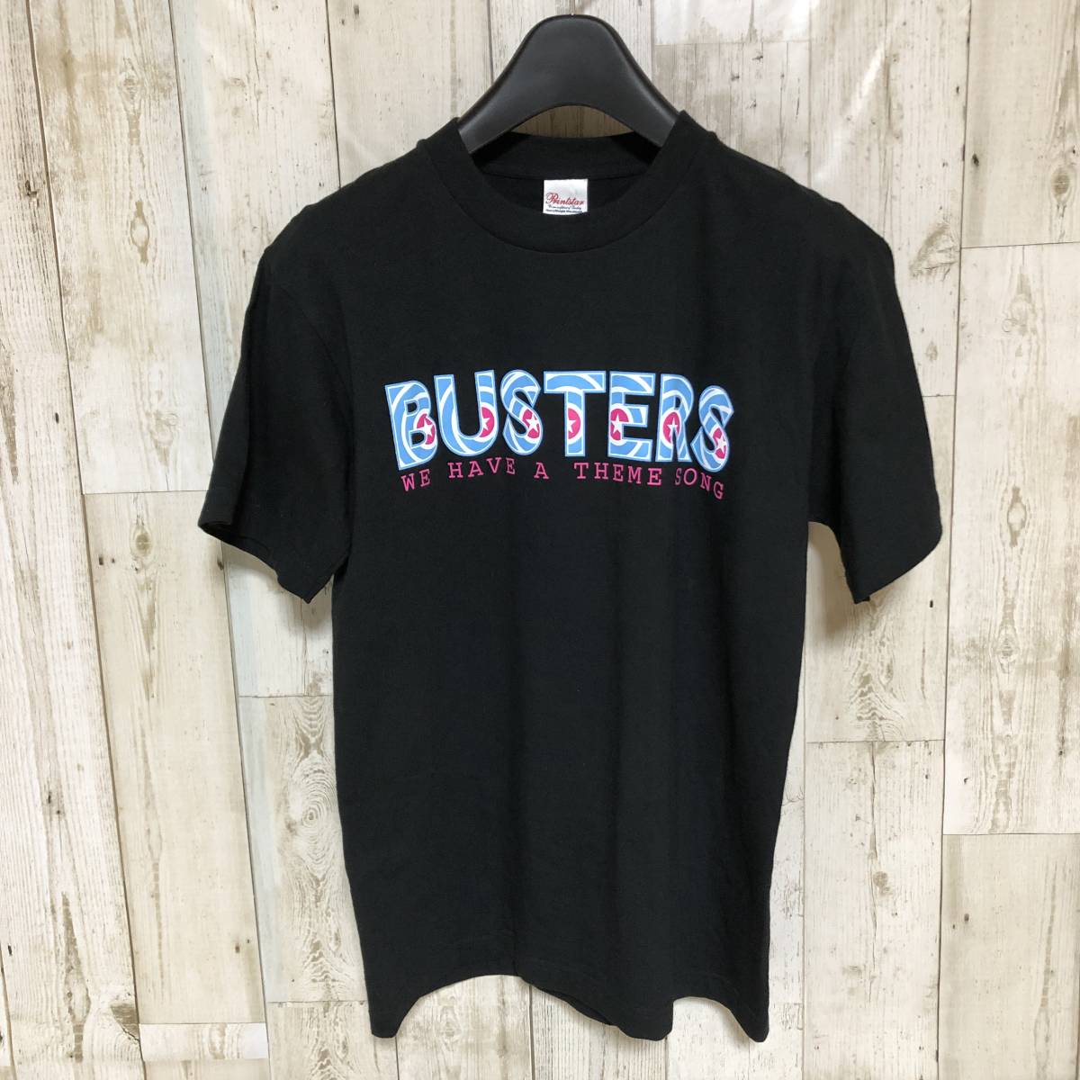 the pillows ザ ピロウズ busters Tシャツ 黒 S 美品 管理B1049_画像1