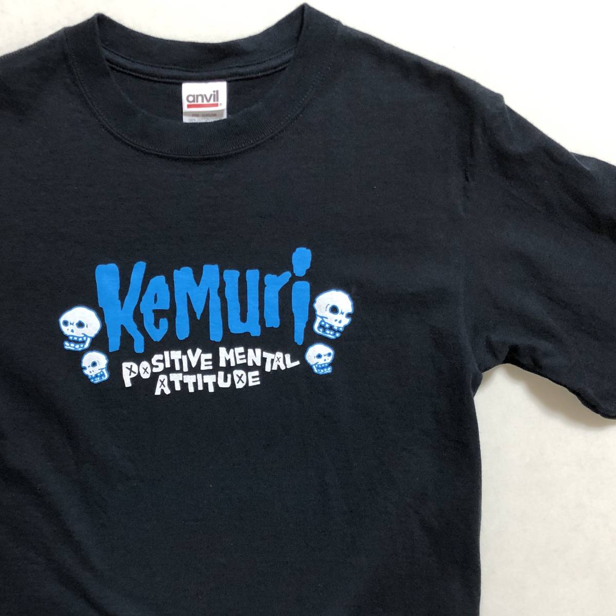 kemuri ケムリ PMA スカル Tシャツ 黒 S 美品 管理B1048