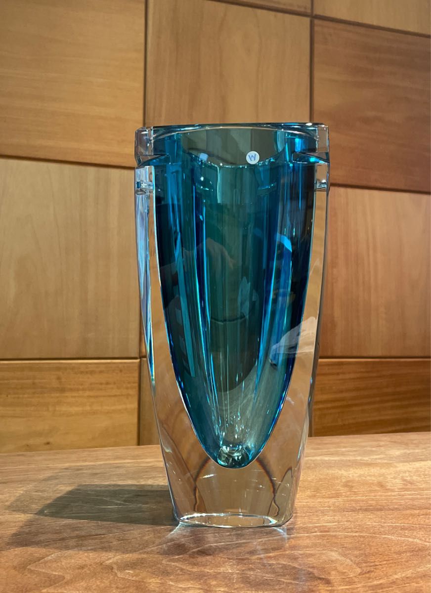 未使用】ウェッジウッド WEDGWOOD 花瓶 クリスタルガラス 未使用】ウェッジウッド WEDGWOOD 花瓶 クリスタルガラス