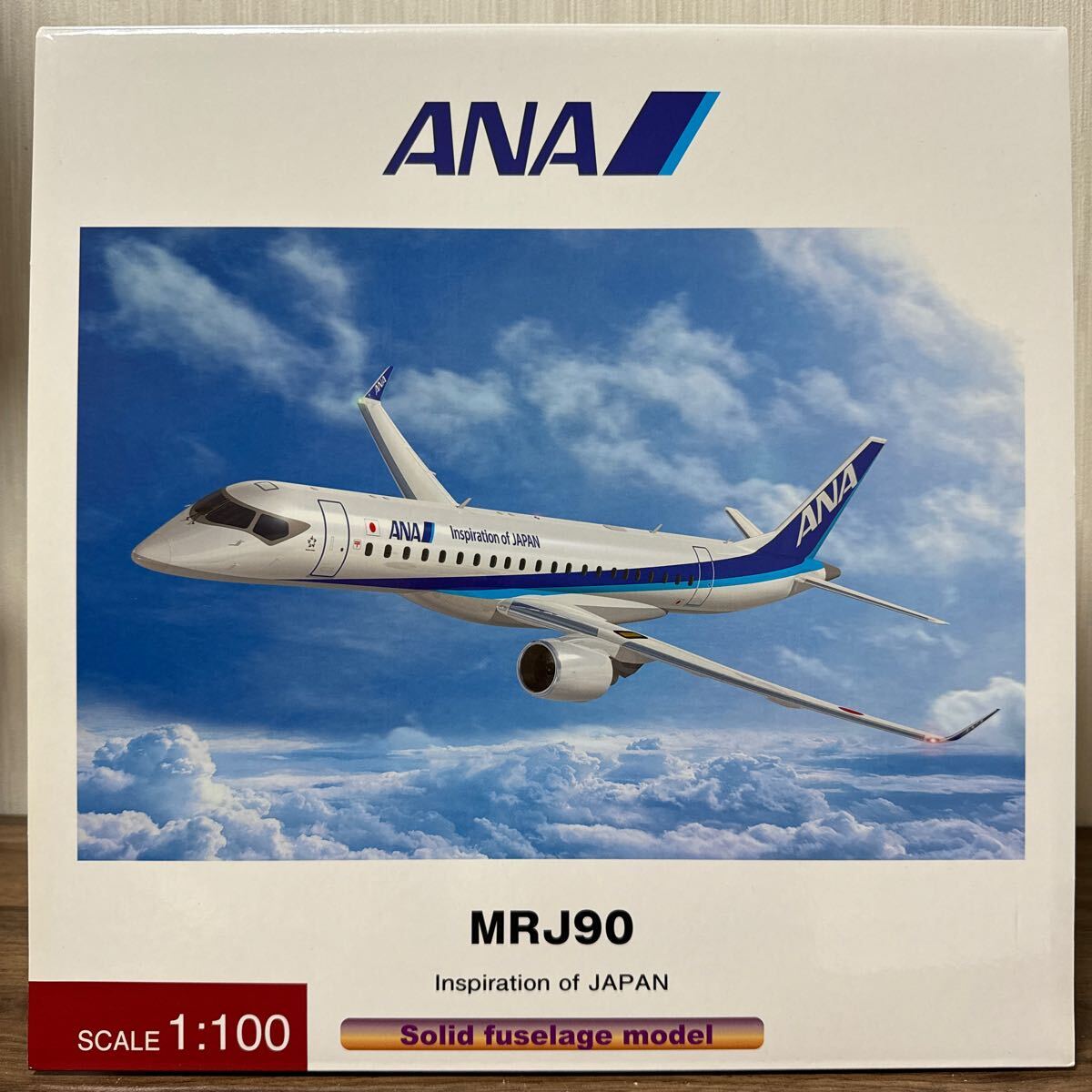 航空機・ヘリコプター 1/100 ANA MRJ90 全日空商事ANA 1/100 MRJ90 NH11001 パックミンPACMIN 三菱