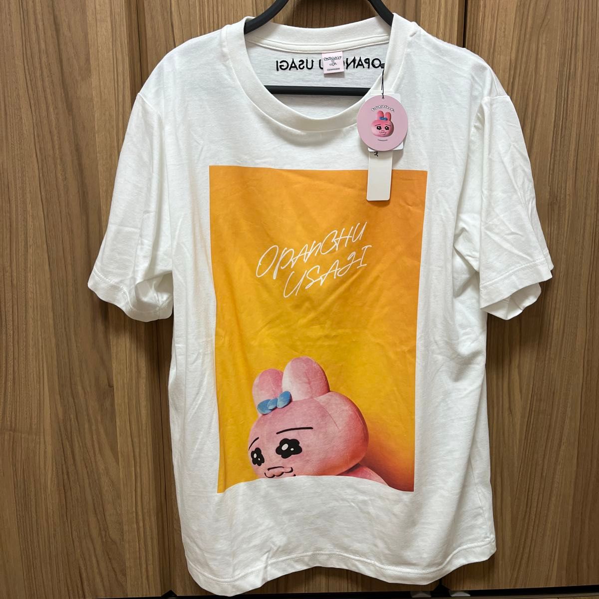 某メーカー 新品未使用 Tシャツ コラボ ヘザー Heather おぱんちゅうさぎ Tシャツ(半袖/袖なし)
