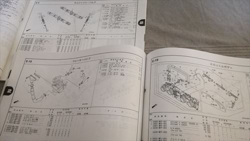  Honda HONDA CB1300 series parts catalog 2 pcs. Heisei era 29 year 