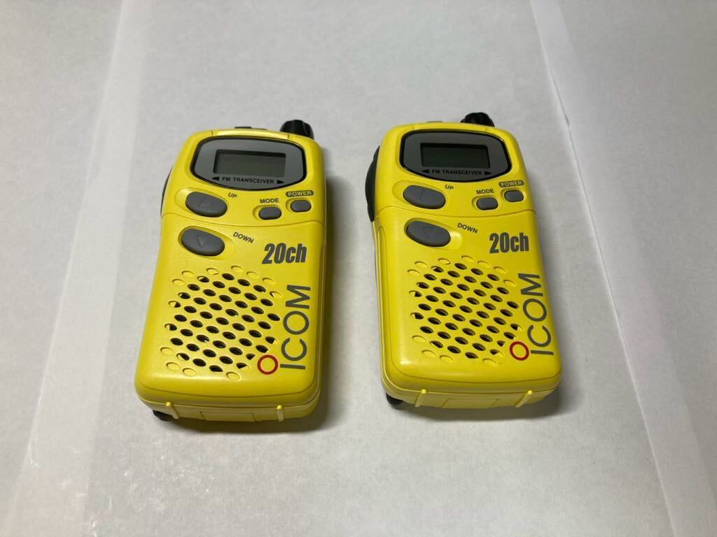 【再値下】アイコム トランシーバーIC-4008W 20ch 2台 Yahoo!オークション - アイコム ICOM 20ch IC-4008W 2台セット