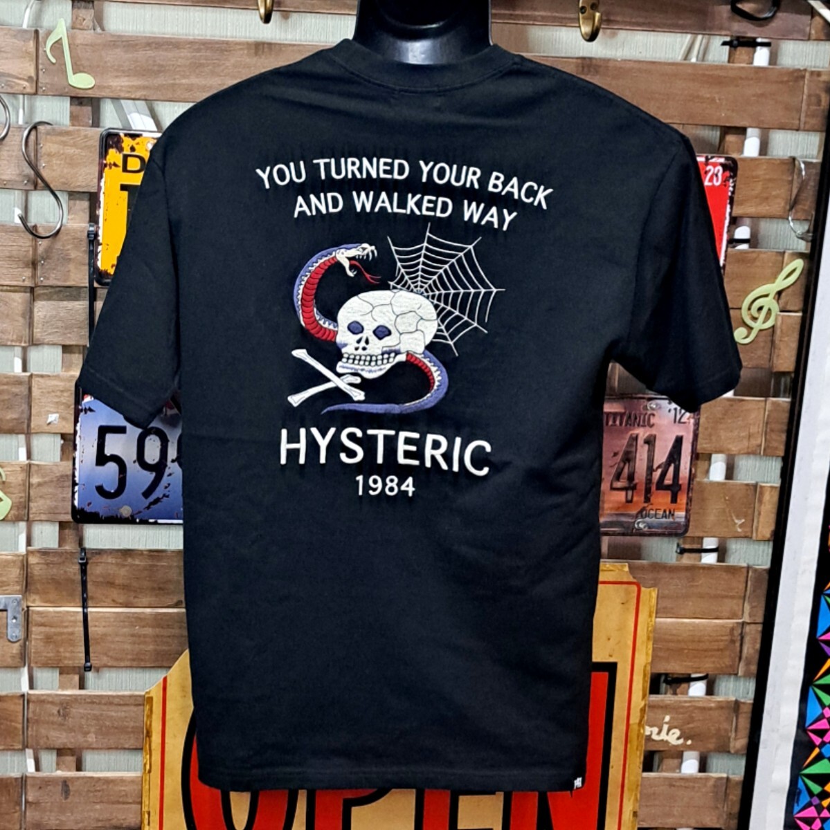 【Hysterics】ヒステリックグラマー スネークパターンTシャツ 初期ヒステリックグラマーヒステリックススネークtシャツ