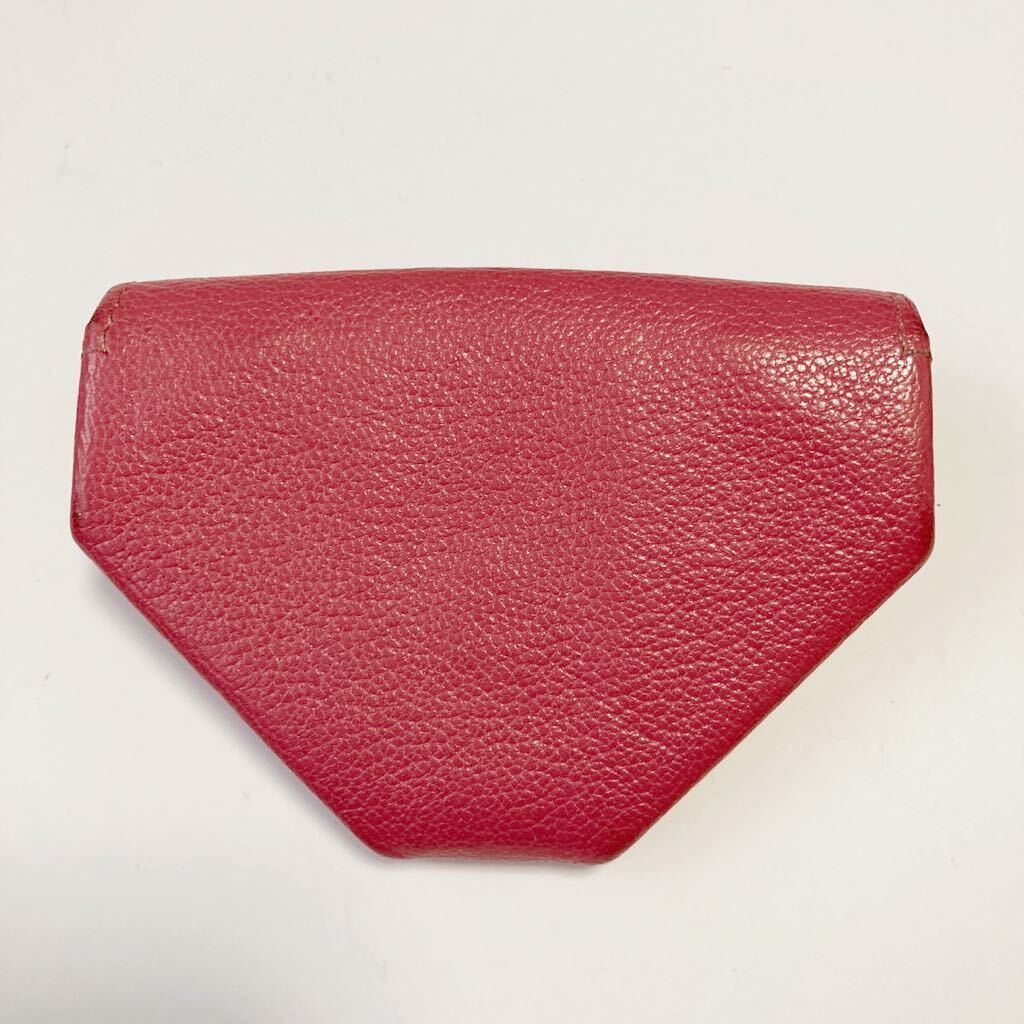 HERMES エルメス ルヴァンキャトル ピンク コインケース 中古 HERMES エルメス ルヴァンキャトル ピンク コインケース 中古