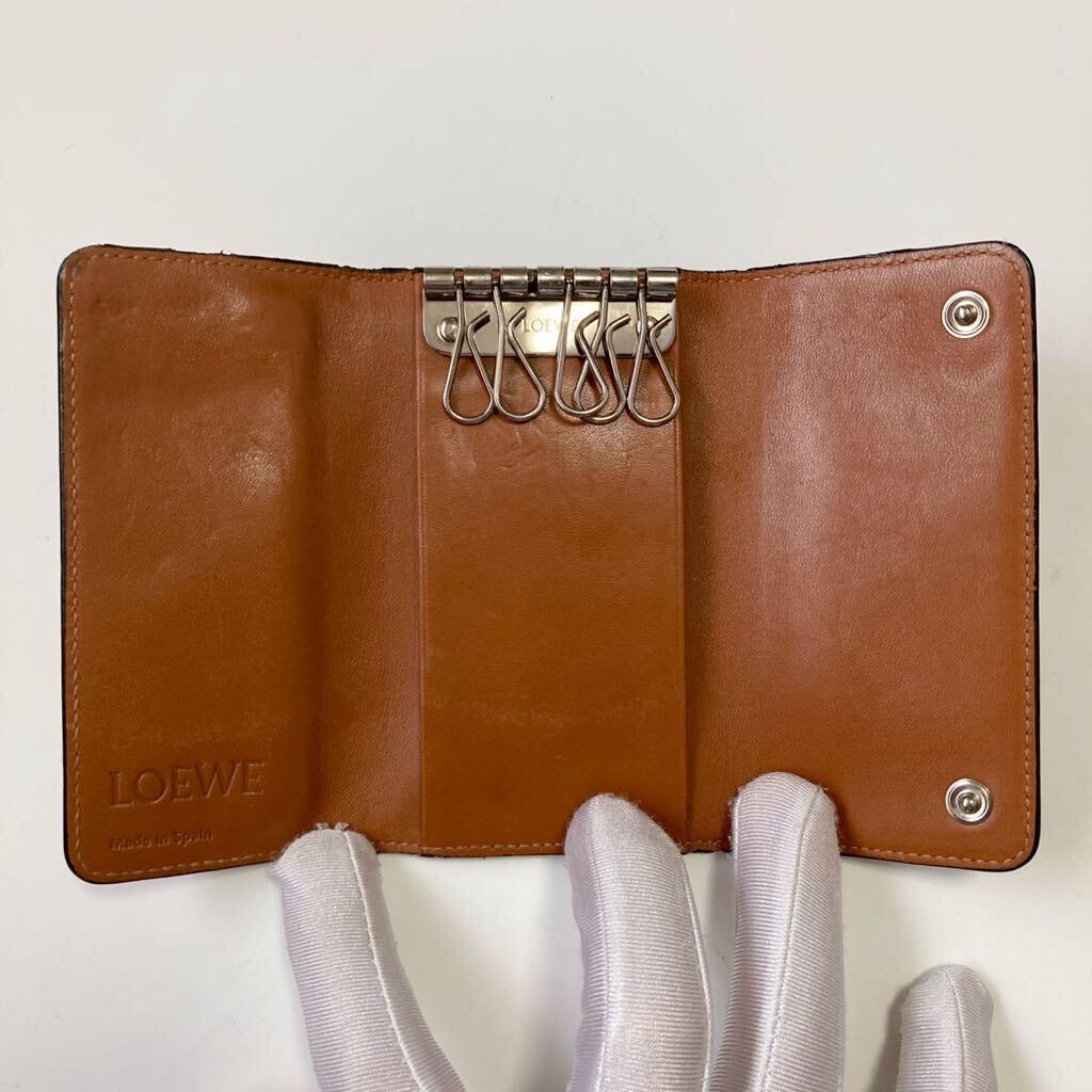 LOEWE ロエベ キーケース ブラウン【鑑定済み 本物保証】|Yahoo LOEWE ロエベ キーケース ブラウン【鑑定済み 本物保証】|Yahoo