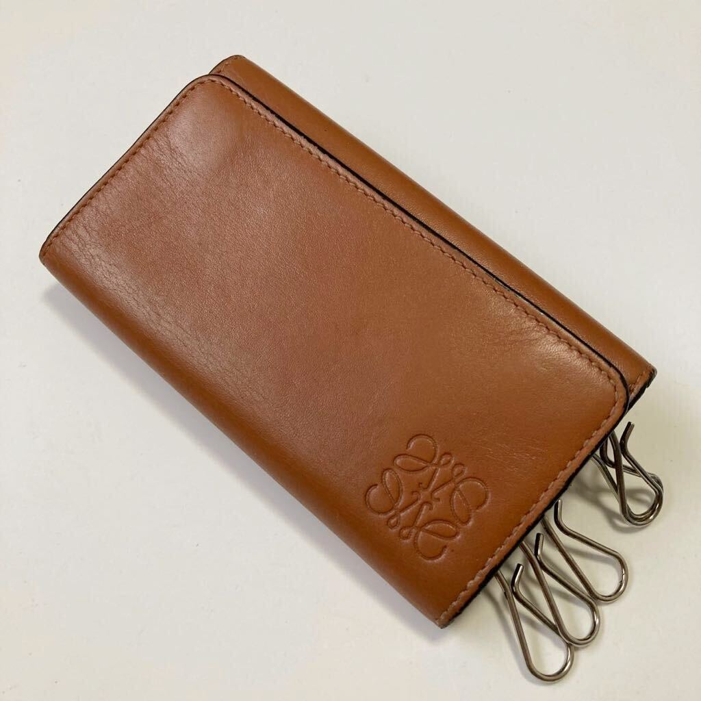 LOEWE ロエベ キーケース ブラウン【鑑定済み 本物保証】|Yahoo LOEWE ロエベ キーケース ブラウン【鑑定済み 本物保証】|Yahoo