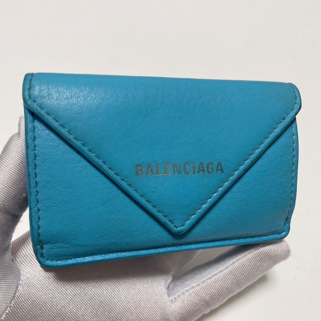 BALENCIAGA バレンシアガ ペーパー ミニウォレット コンパクト BALENCIAGA バレンシアガ ペーパー ミニウォレット コンパクト