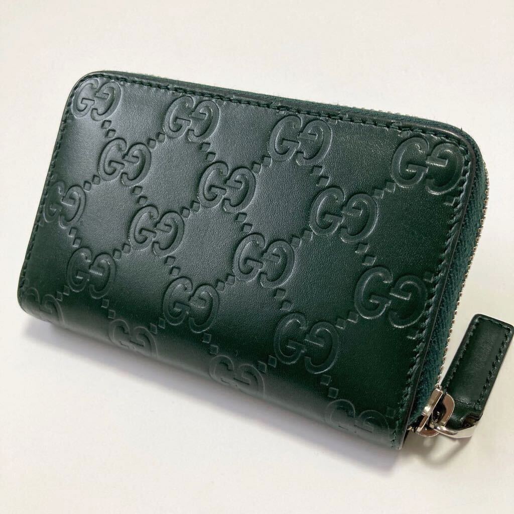 GUCCI グッチ シマ コインケース 財布 カードケース レザー GUCCI グッチ シマ コインケース 財布 カードケース レザー