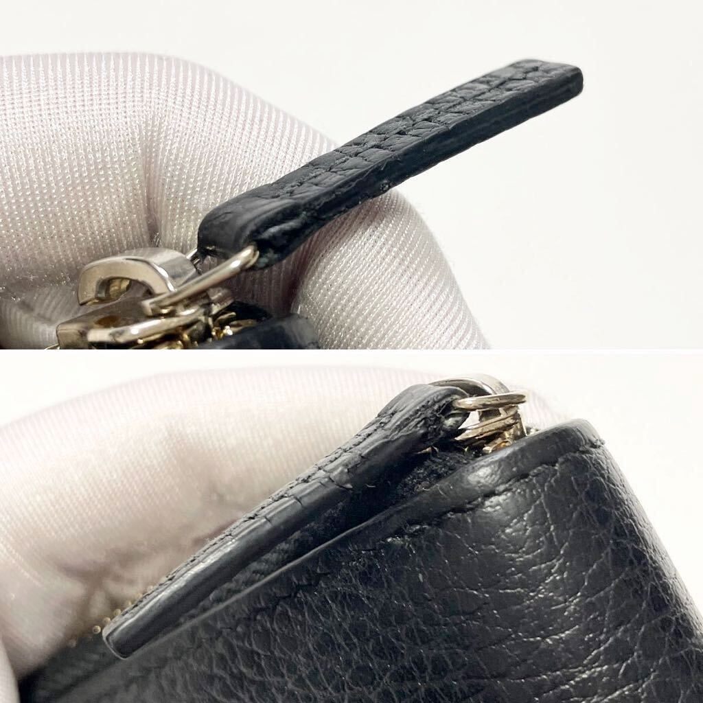美品 GUCCI グッチ インターロッキング ラウンドファスナー 美品 GUCCI グッチ インターロッキング ラウンドファスナー
