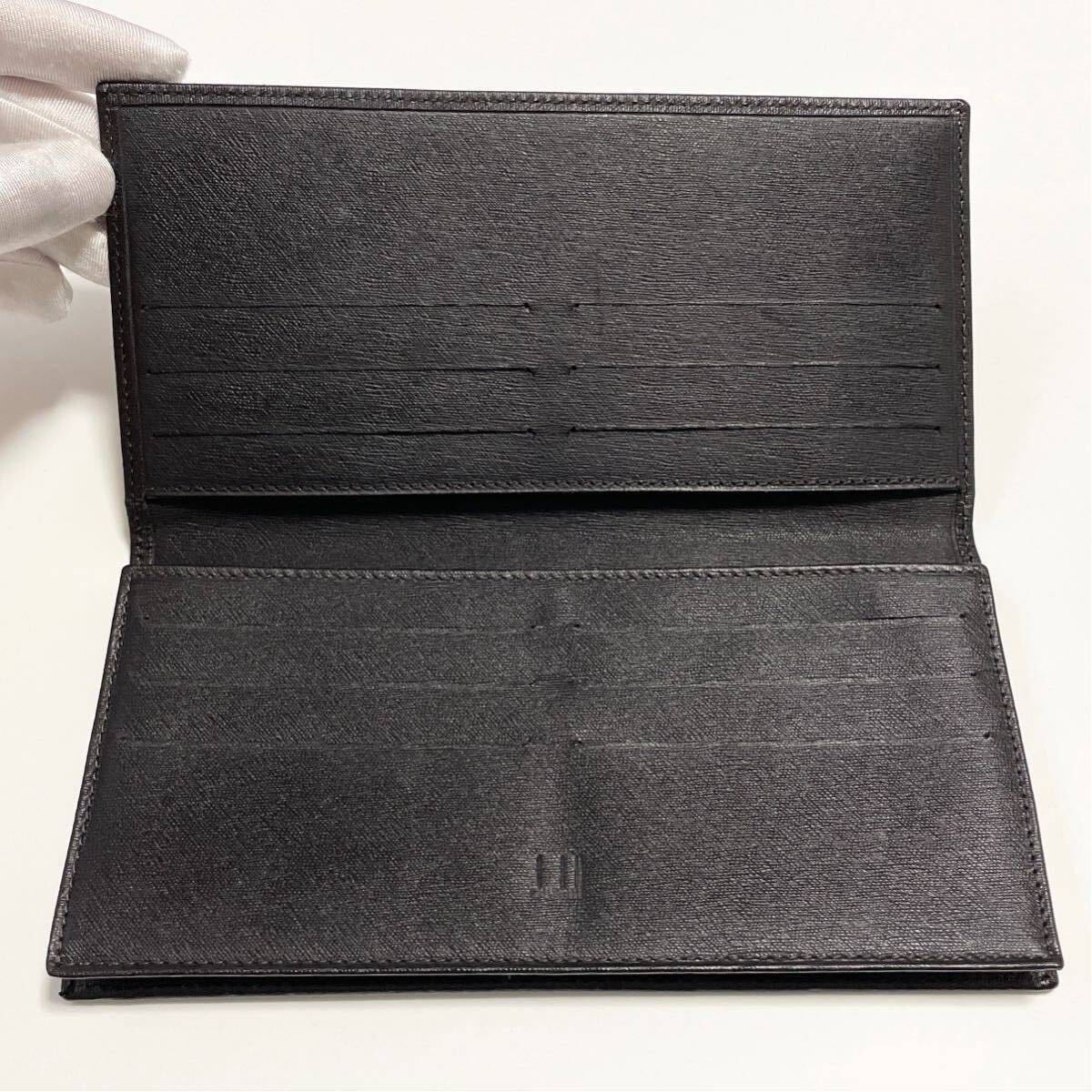 dunhill ダンヒル 札入れ カード入れ 二つ折り 長財布 ブラック dunhill ダンヒル 札入れ カード入れ 二つ折り 長財布 ブラック