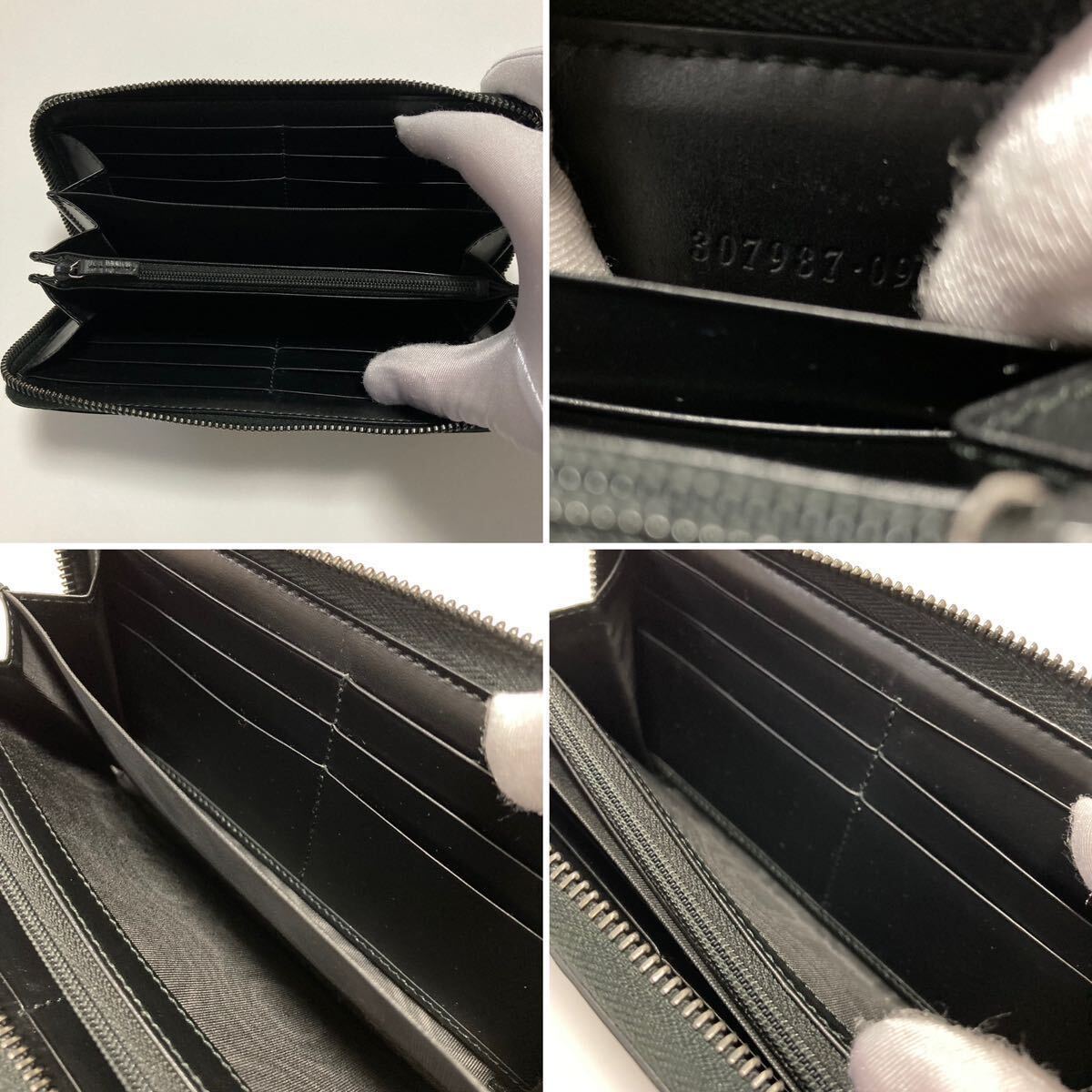 グッチ GUCCI シマ レザー オーガナイザー ラウンドファスナー グッチ GUCCI シマ レザー オーガナイザー ラウンドファスナー
