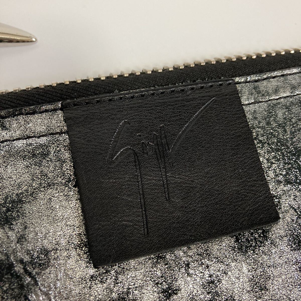 Giuseppe Zanotti ジュゼッペザノッティ 美品 クラッチバッグ Giuseppe Zanotti ジュゼッペザノッティ 美品 クラッチバッグ