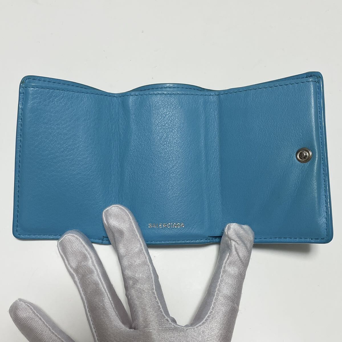 BALENCIAGA バレンシアガ ペーパー ミニウォレット コンパクト BALENCIAGA バレンシアガ ペーパー ミニウォレット コンパクト