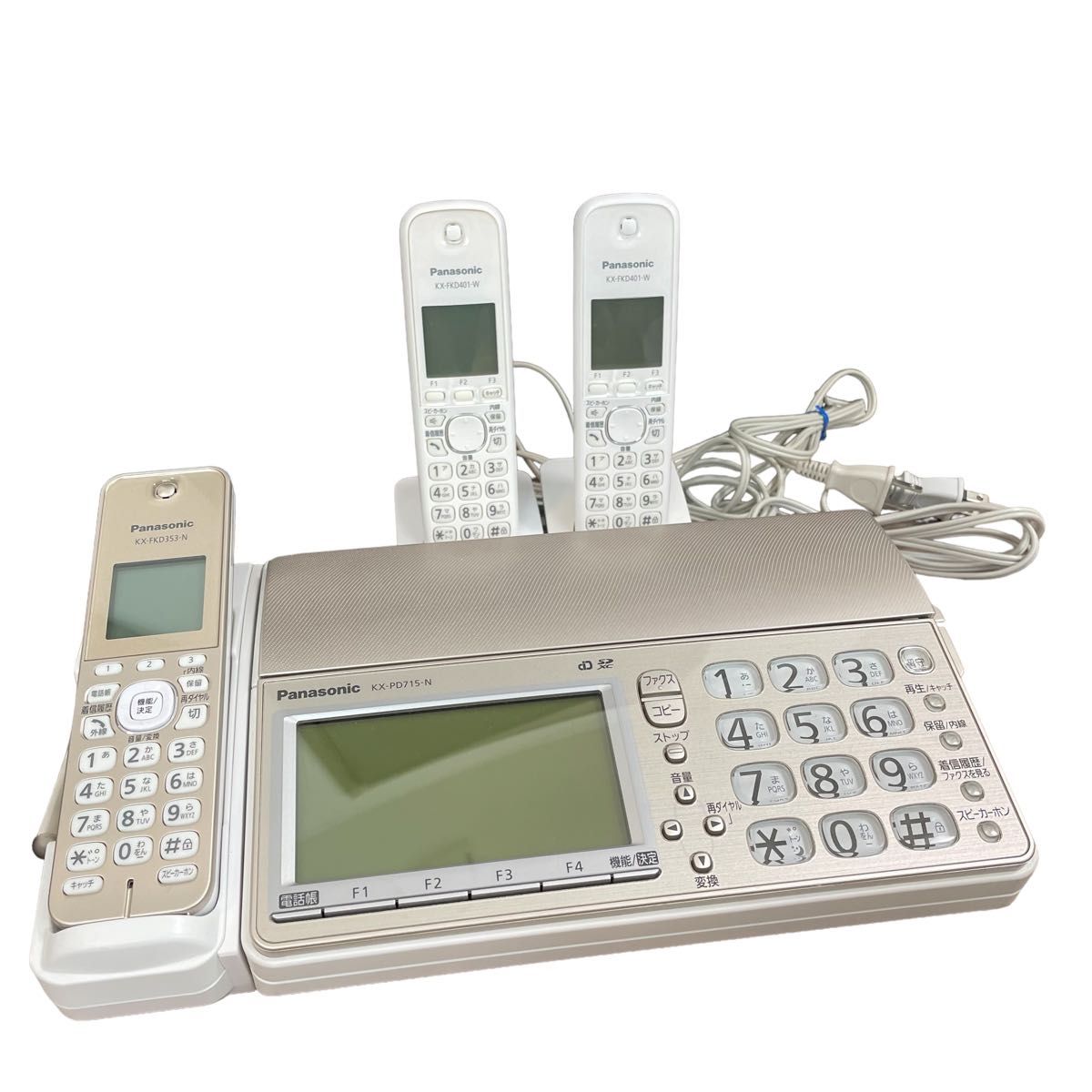 美品】デジタルコードレス普通紙FAX KX-PD715DL Panasonic 美品】デジタルコードレス普通紙FAX KX-PD715DL Panasonic