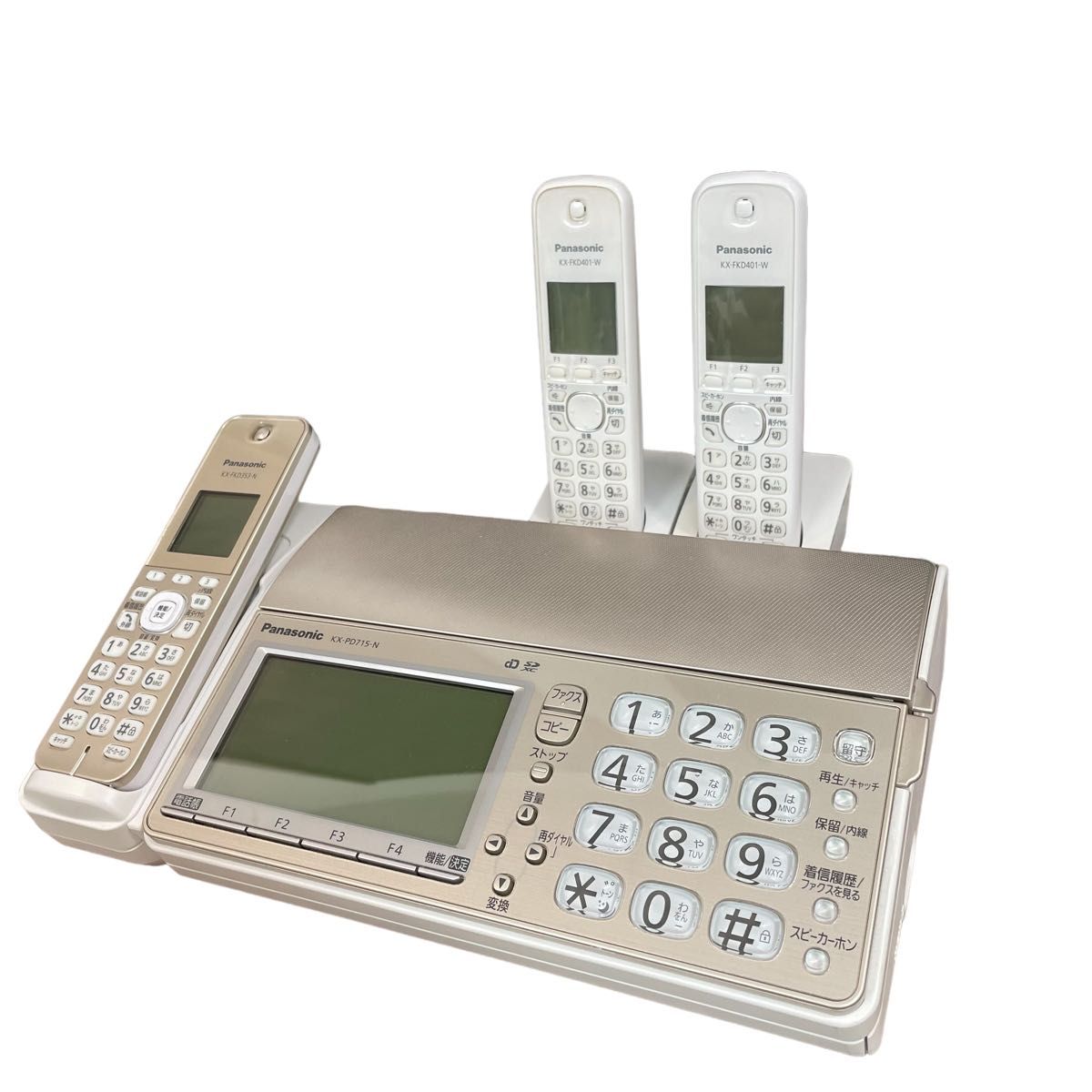 美品】デジタルコードレス普通紙FAX KX-PD715DL Panasonic 美品】デジタルコードレス普通紙FAX KX-PD715DL Panasonic