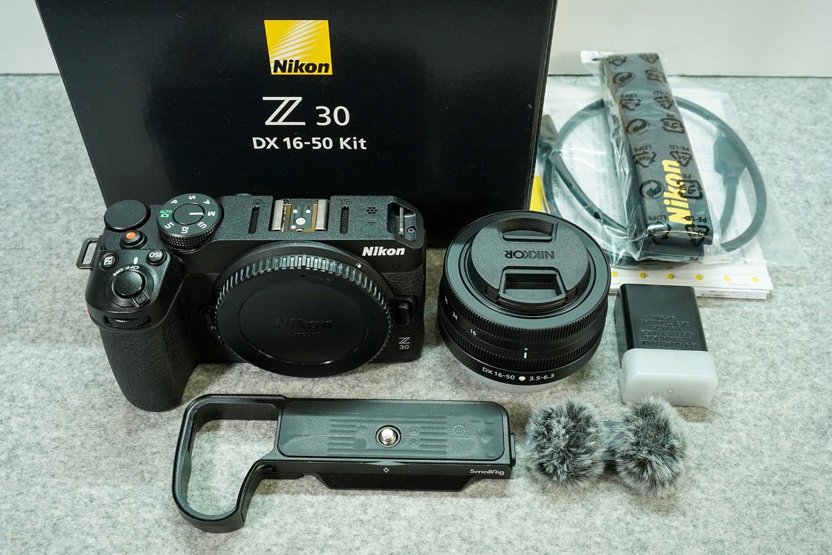 保証あり】Nikon Z30 16-50 VR レンズキット + ウィンドマフ + 保証あり】Nikon Z30 16-50 VR レンズキット + ウィンドマフ +