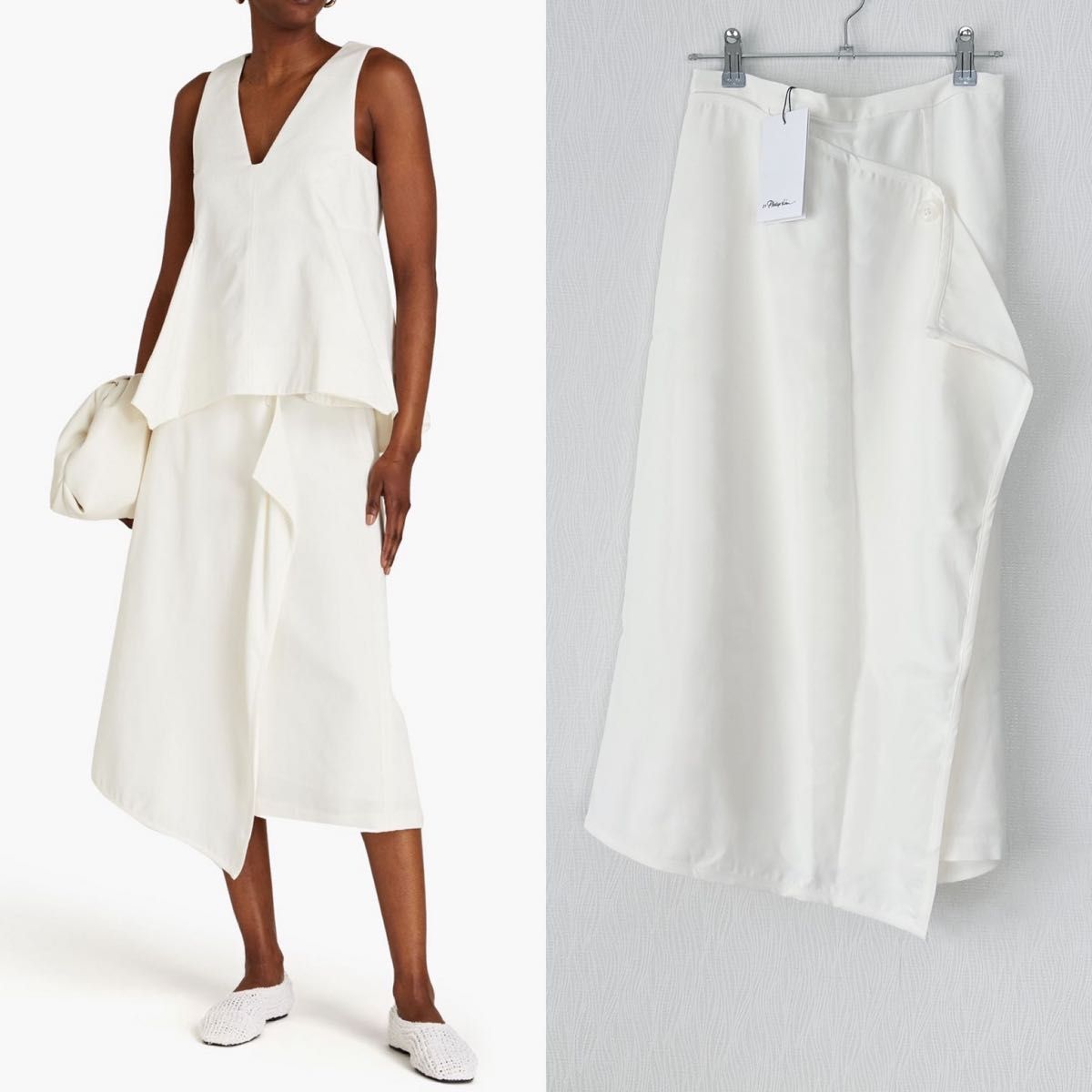 *3.1 Phillip Lim* ミディスカート 新品】3.1 Phillip Lim フィリップリム ミディ スカート ロング