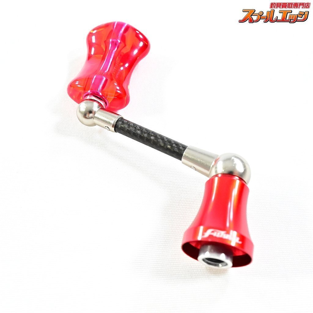 人気満点 レッド 42.5mm ダイワ用 カーボンハンドル ファンネル ★☆【ZPI】 IOSファクトリー K_060★☆e04701 ルビーレッド装着 アクリスタスリム アクセサリー