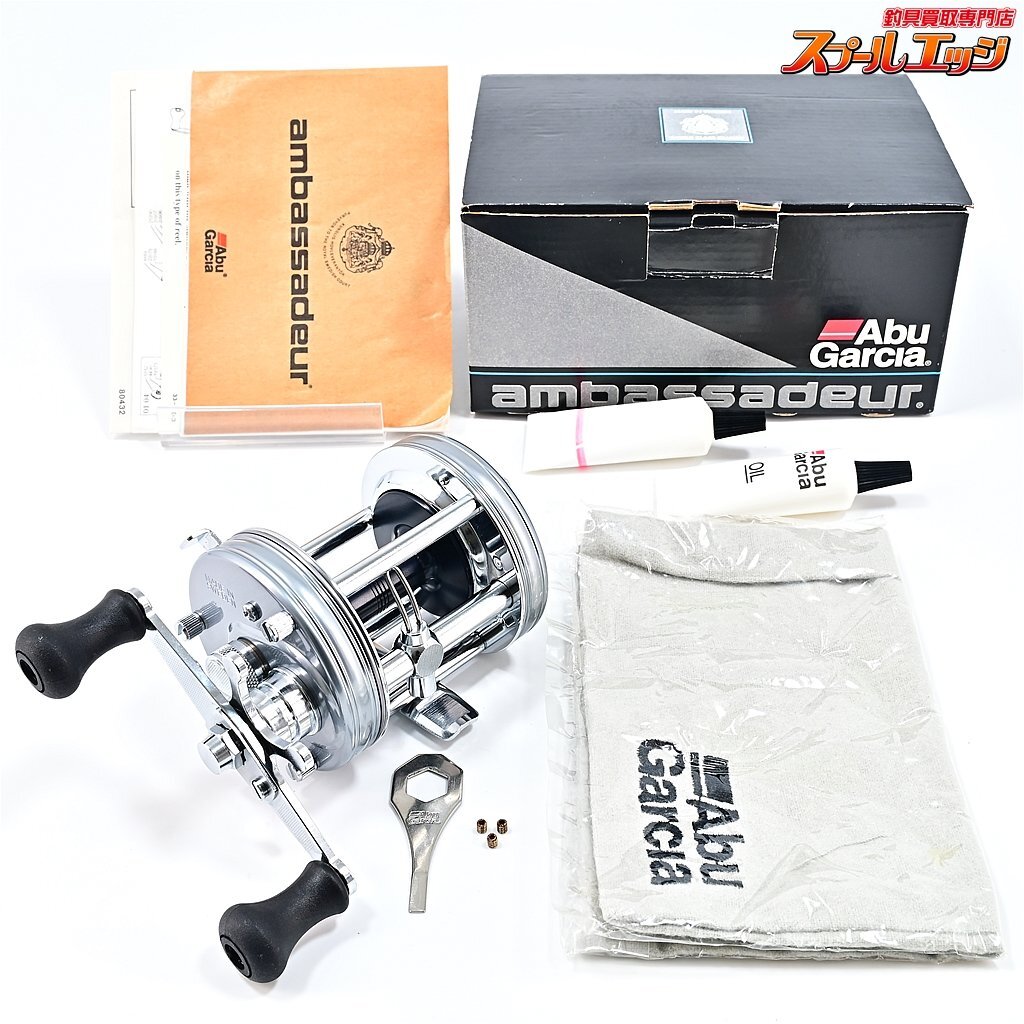 【高品質】 ★☆【アブガルシア】 CHROME★☆m34647 ROCKET ambbasadeur Garcia Abu FN.010513/21 シルバー ロケット 6500CS アンバサダー アブガルシア