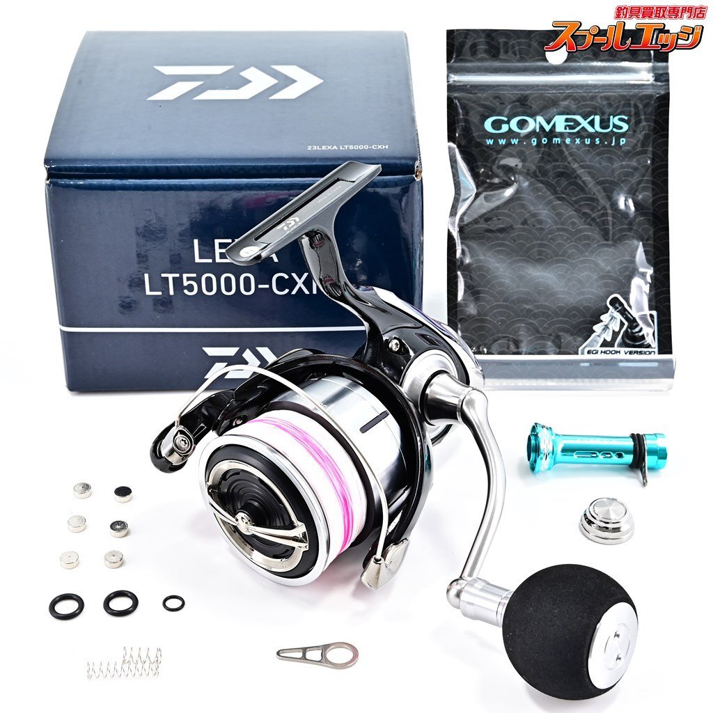 ★☆【ダイワ】 23レグザ LT 5000-CXH 未使用PEライン ヨツアミXブレイド X4 3号200m装着 DAIWA LEXA★☆m35124