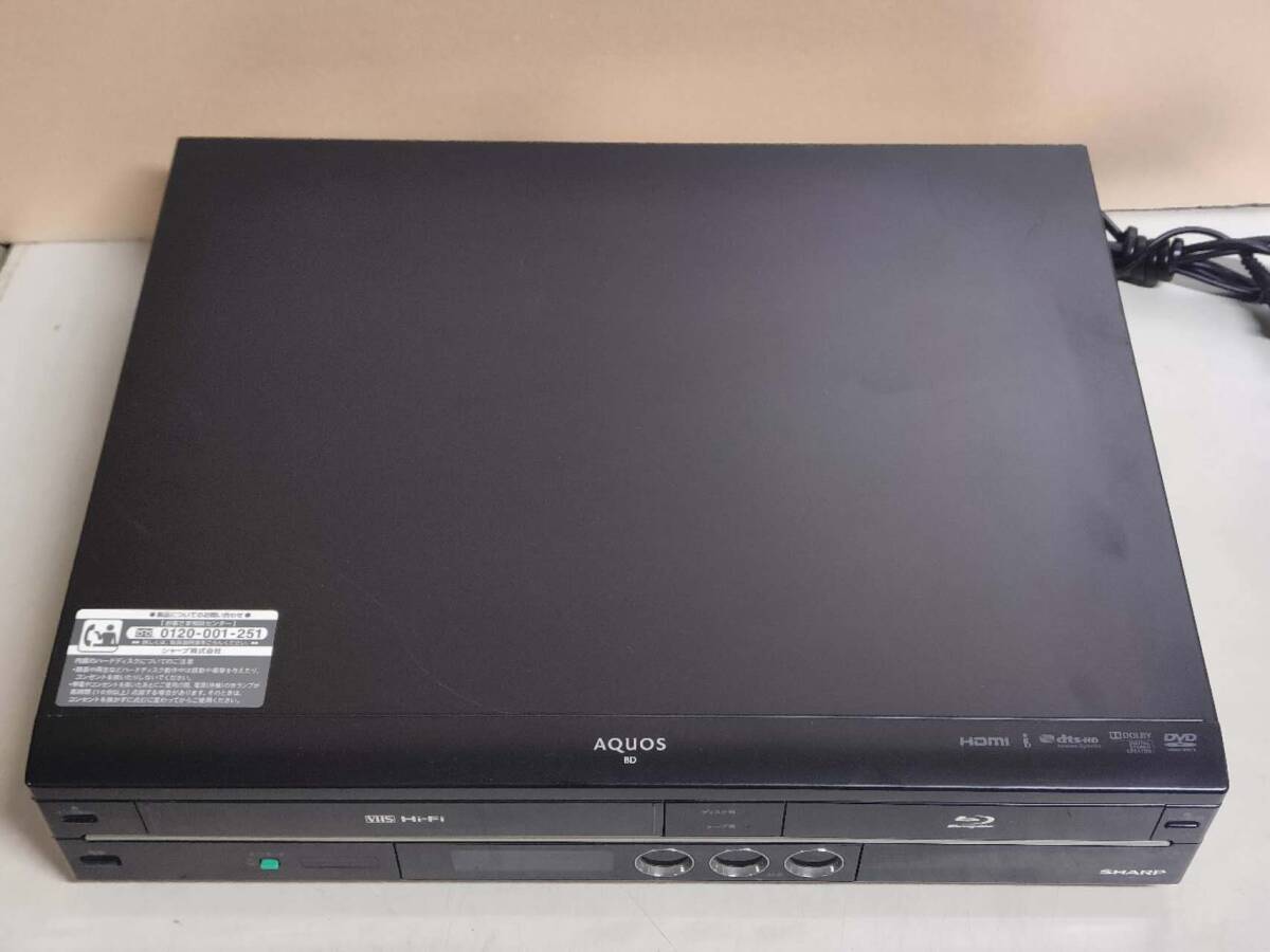 SHARP 「BD-HDV22」 VHS一体型ビデオデッキ HDD/DVD/ブルーレイ SHARP 「BD-HDV22」 VHS一体型ビデオデッキ HDD/DVD/ブルーレイ