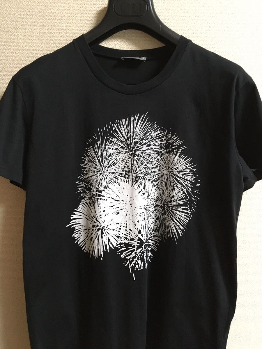 ディオールオム 16AW花柄Tシャツ Yahoo!オークション - ディオールオム 10AW 花火 プリント T