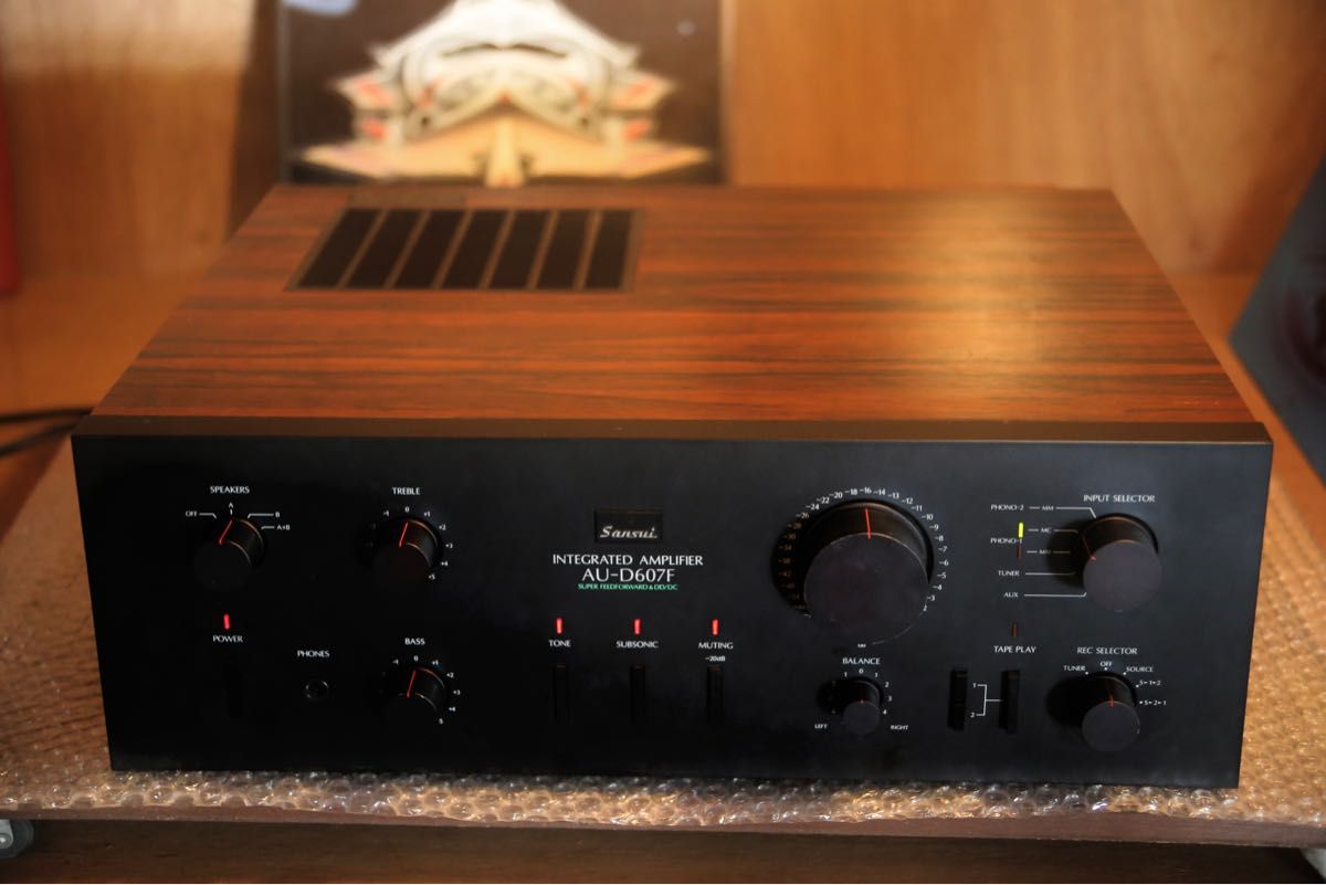 SANSUI サンスイ AU-D607F プリメインアンプ オーディオ機器 SANSUI サンスイ AU-D607F プリメインアンプ オーディオ機器