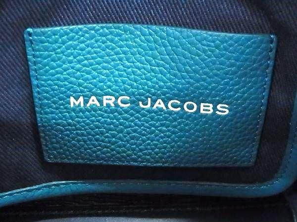 ■新品■未使用■ MARC JACOBS マークジェイコブス レザー 2WAY ショルダーバッグ ハンドバッグ グリーン系 FA7395