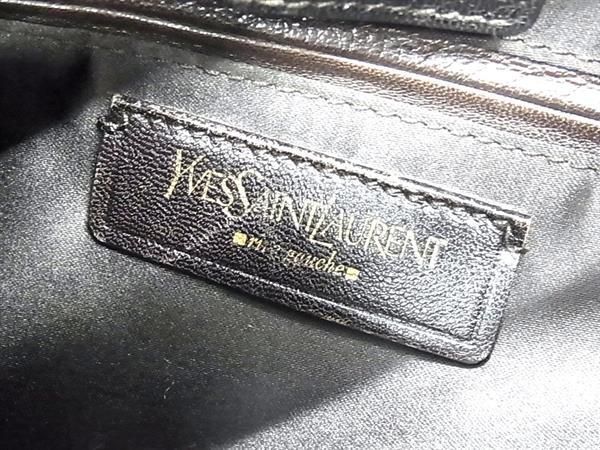 1 иен # прекрасный товар # YVESSAINTLAURENT Yves Saint-Laurent mombasa бахрома замша one руль ручная сумочка плечо оттенок коричневого FC7221