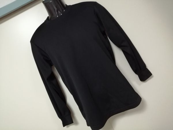 kkyj2703 ■ MIZUNO ■ ミズノ Tシャツ カットソー トップス 長袖 ドライメッシュ 黒 Mサイズくらい_画像1