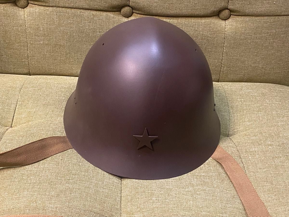 大日本帝国陸軍 日本軍 90式鉄兜 九十式鉄帽覆 偽装網の3点 大日本帝国陸軍 日本軍 90式鉄兜 九十式鉄帽覆 偽装網の3点